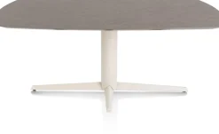 XOOON Saluti, EETKAMERTAFEL OVAAL 180 X 105 CM. - CENTRALE POOT - CRÈME - Lava^ Eettafels