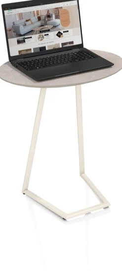 XOOON Salutina, laptop tafeltje - crème^ Bijzettafels