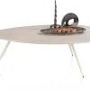 XOOON Salutina, salontafel 110 x 80 cm - 3 pootjes - crème^ Salontafels