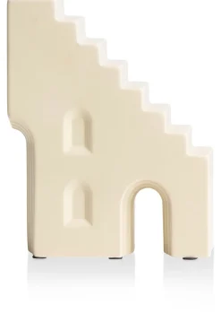 XOOON Skala kandelaar (H17.6cm) in de kleur Creme - COCOmaison^ Woonaccessoires