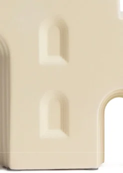 XOOON Skala kandelaar (H17.6cm) in de kleur Creme - COCOmaison^ Woonaccessoires