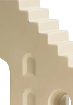 XOOON Skala kandelaar (H17.6cm) in de kleur Creme - COCOmaison^ Woonaccessoires