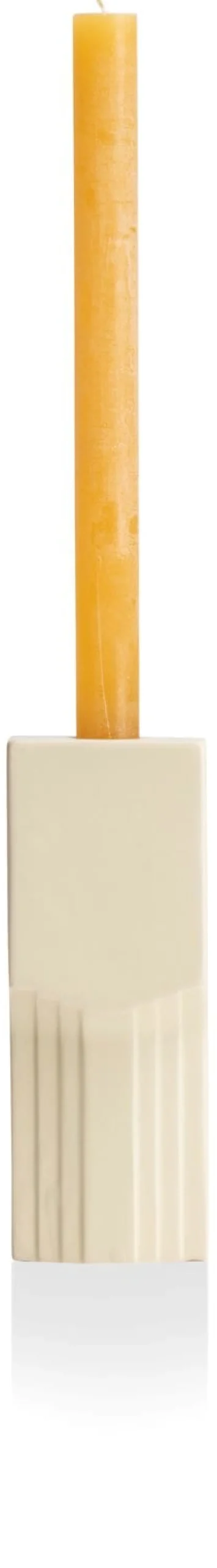 XOOON Skala kandelaar (H17.6cm) in de kleur Creme - COCOmaison^ Woonaccessoires