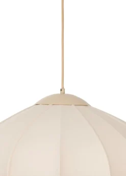 XOOON Skip low (Hanglamp 1*E27) in de kleur Beige - COCOmaison^ Hanglampen