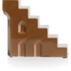 XOOON Skira kandelaar (H11.8cm) in de kleur Bruin - COCOmaison^ Woonaccessoires