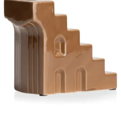 XOOON Skira kandelaar (H11.8cm) in de kleur Bruin - COCOmaison^ Woonaccessoires