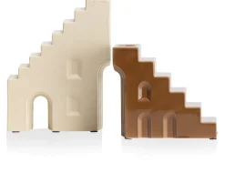 XOOON Skira kandelaar (H11.8cm) in de kleur Bruin - COCOmaison^ Woonaccessoires