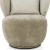 XOOON Solee fauteuil - draaibaar in de kleur Groen -^ Draaifauteuils|Stoffen Fauteuils