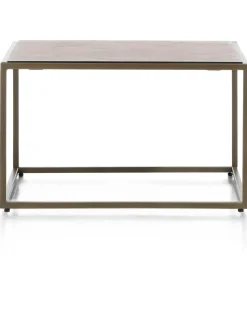 XOOON Stand Up bijzettafel in de kleur Goud - COCOmaison^ Woonaccessoires|Bijzettafels