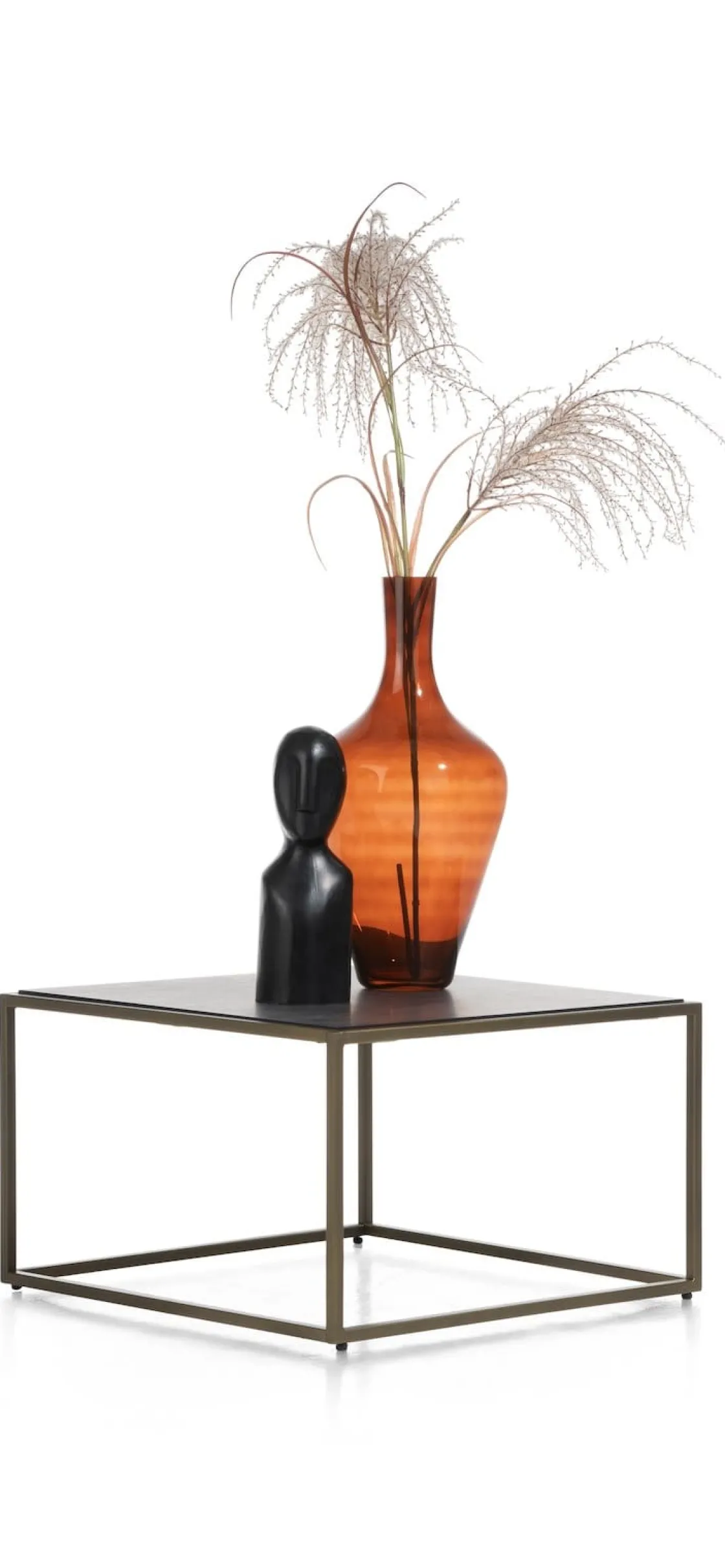 XOOON Stand Up bijzettafel in de kleur Goud - COCOmaison^ Woonaccessoires|Bijzettafels
