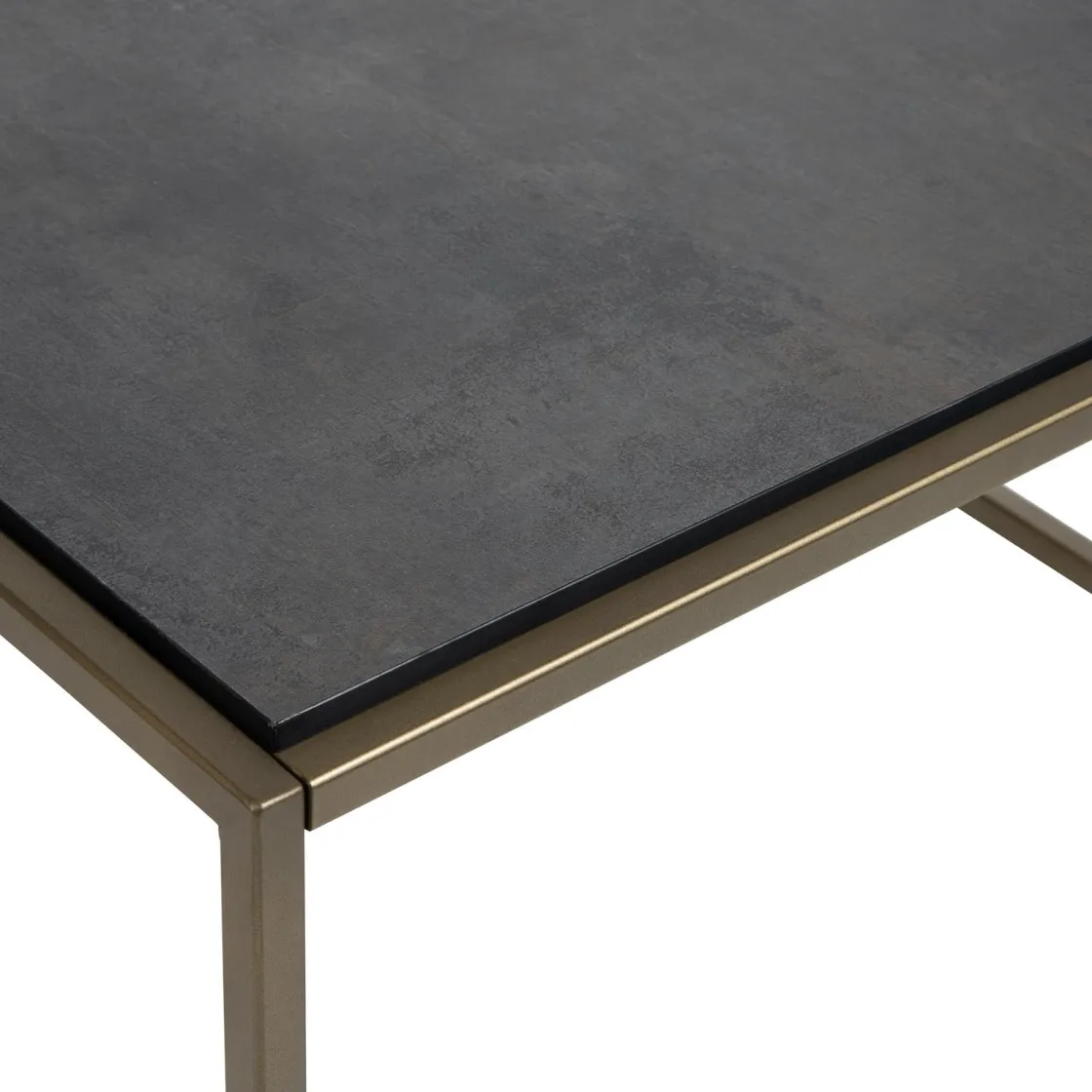 XOOON Stand Up bijzettafel in de kleur Goud - COCOmaison^ Woonaccessoires|Bijzettafels