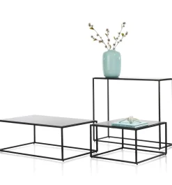XOOON Stand Up bijzettafel in de kleur Zwart - COCOmaison^ Bijzettafels|Woonaccessoires