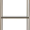 XOOON Stand up rek 45x50x193cm in de kleur Goud - COCOmaison^ Wanddecoraties|Woonaccessoires