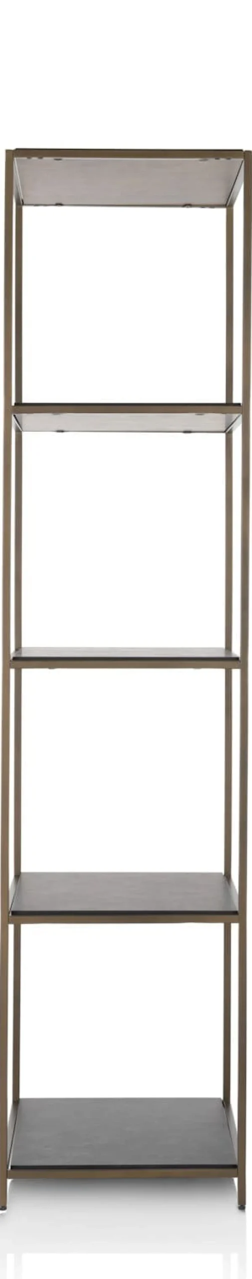 XOOON Stand up rek 45x50x193cm in de kleur Goud - COCOmaison^ Wanddecoraties|Woonaccessoires
