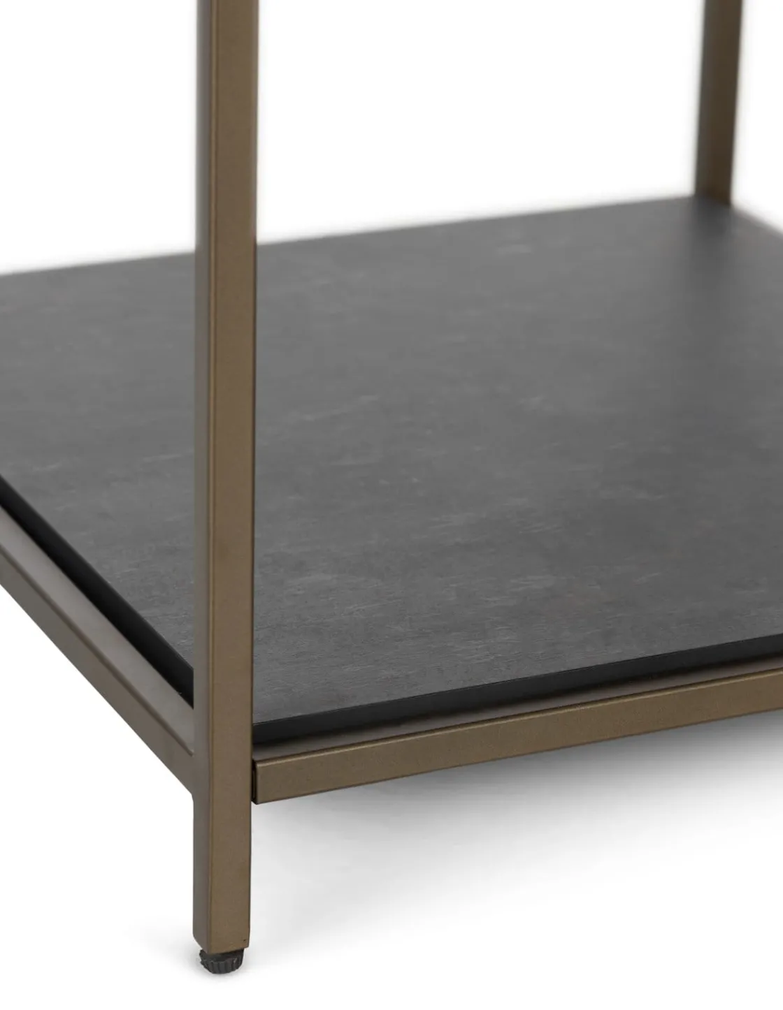 XOOON Stand up rek 45x50x193cm in de kleur Goud - COCOmaison^ Wanddecoraties|Woonaccessoires