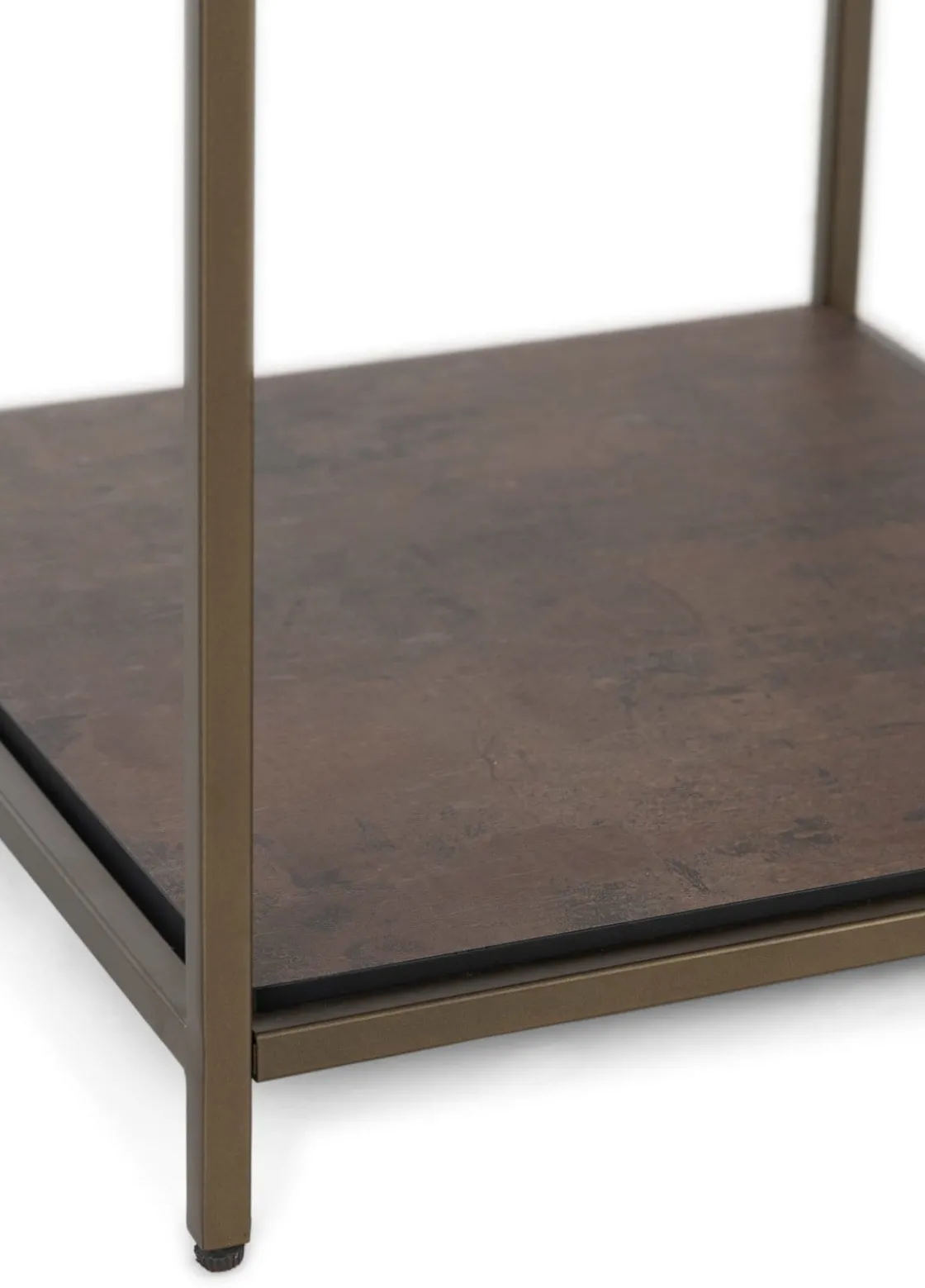 XOOON Stand up rek 45x50x193cm in de kleur Goud - COCOmaison^ Wanddecoraties|Woonaccessoires