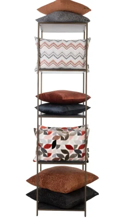 XOOON Stand up rek 45x50x193cm in de kleur Goud - COCOmaison^ Wanddecoraties|Woonaccessoires