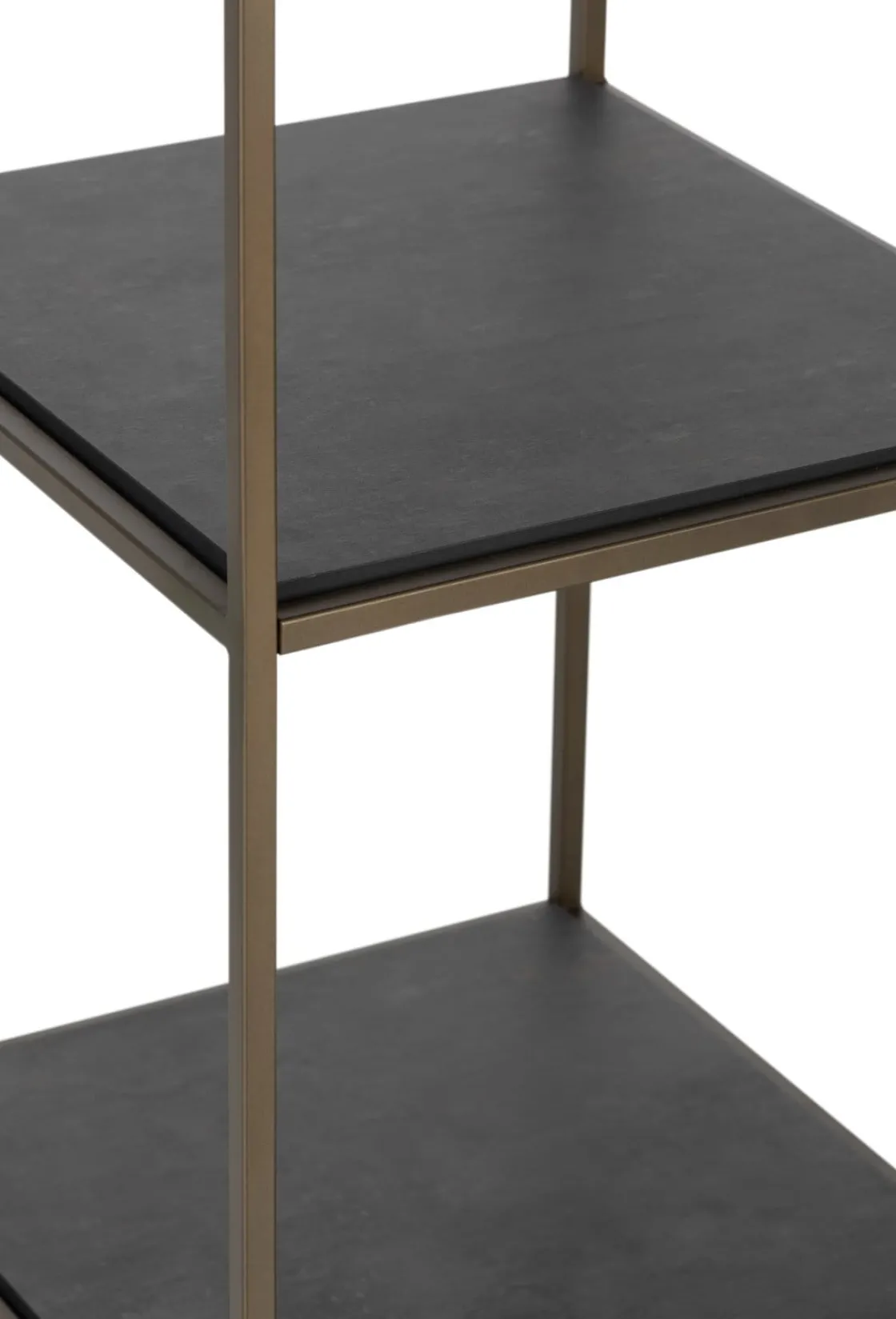 XOOON Stand up rek 45x50x193cm in de kleur Goud - COCOmaison^ Wanddecoraties|Woonaccessoires