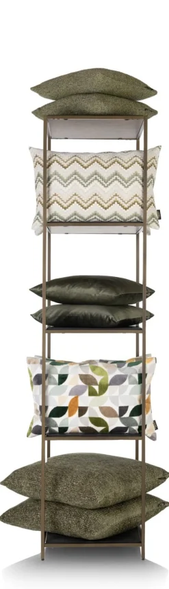 XOOON Stand up rek 45x50x193cm in de kleur Goud - COCOmaison^ Wanddecoraties|Woonaccessoires