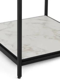 XOOON Stand up rek 45x50x193cm in de kleur Zwart - COCOmaison^ Woonaccessoires|Wanddecoraties
