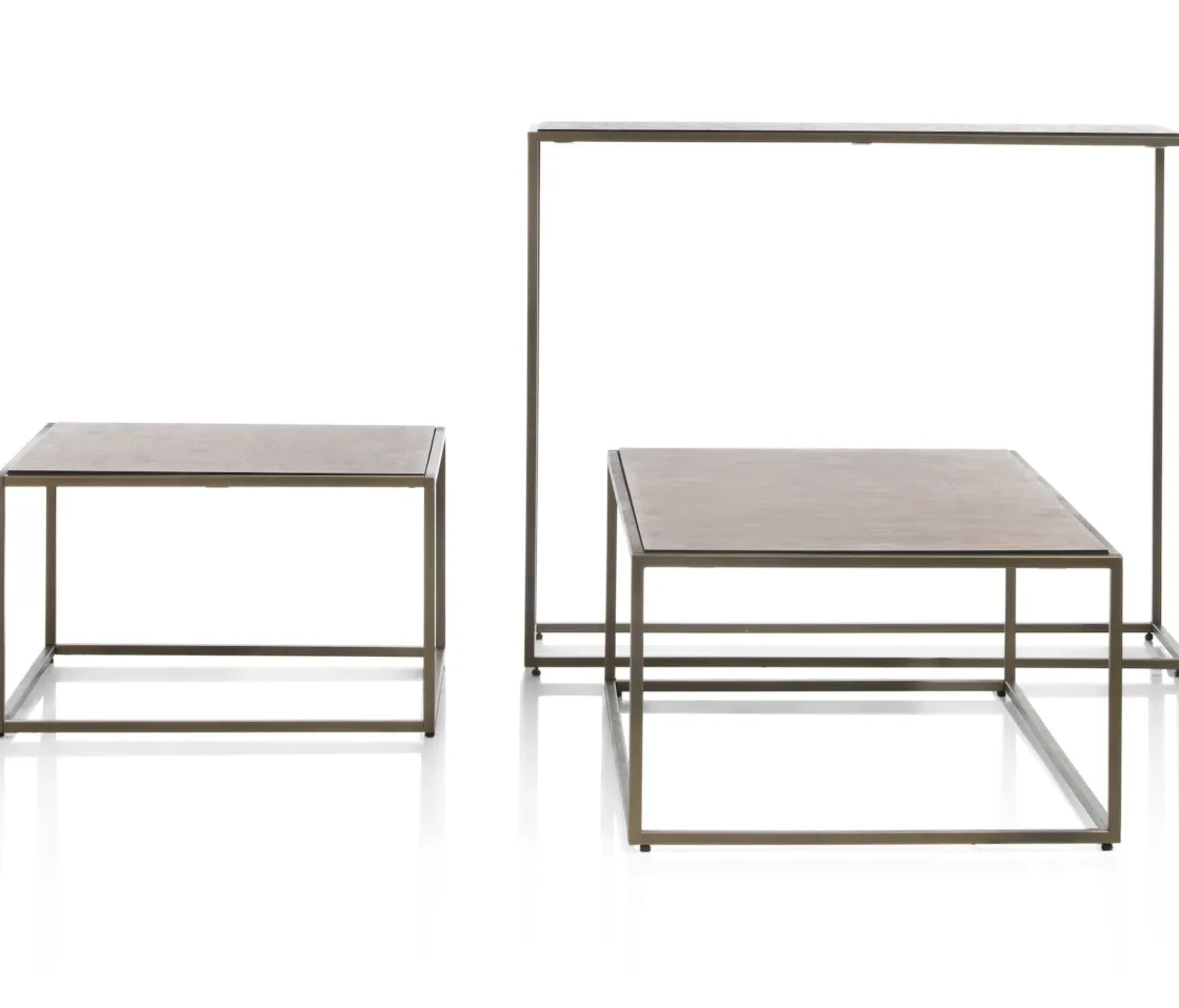 XOOON Stand Up salontafel in de kleur Goud - COCOmaison^ Woonaccessoires