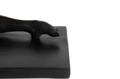 XOOON Stretching beeld H19cm in de kleur Zwart - COCOmaison^ Woonaccessoires