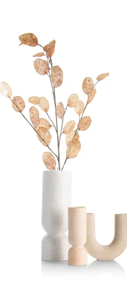 XOOON Suze vaas H16cm in de kleur Beige - COCOmaison^ Woonaccessoires