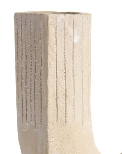 XOOON Suze vaas H16cm in de kleur Beige - COCOmaison^ Woonaccessoires