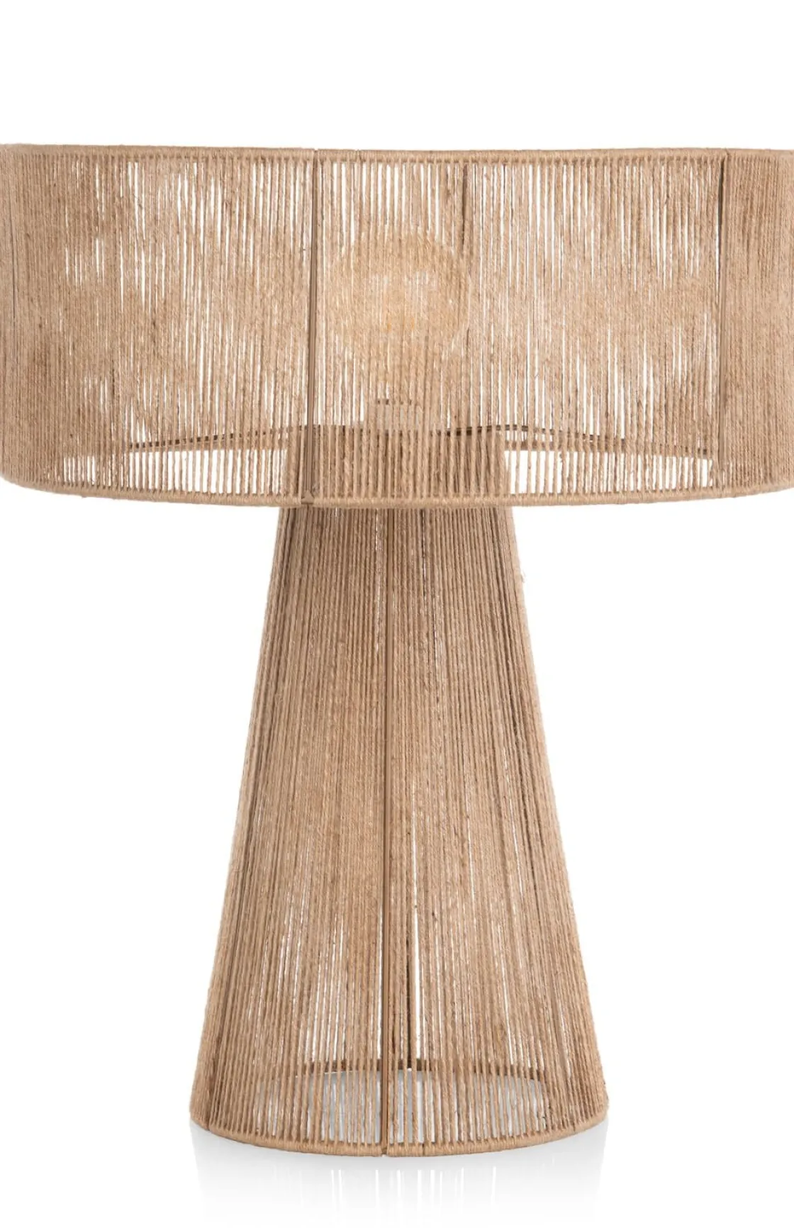 XOOON Tali tafellamp 1*E27 H57cm in de kleur Naturel - COCOmaison^ Tafellampen