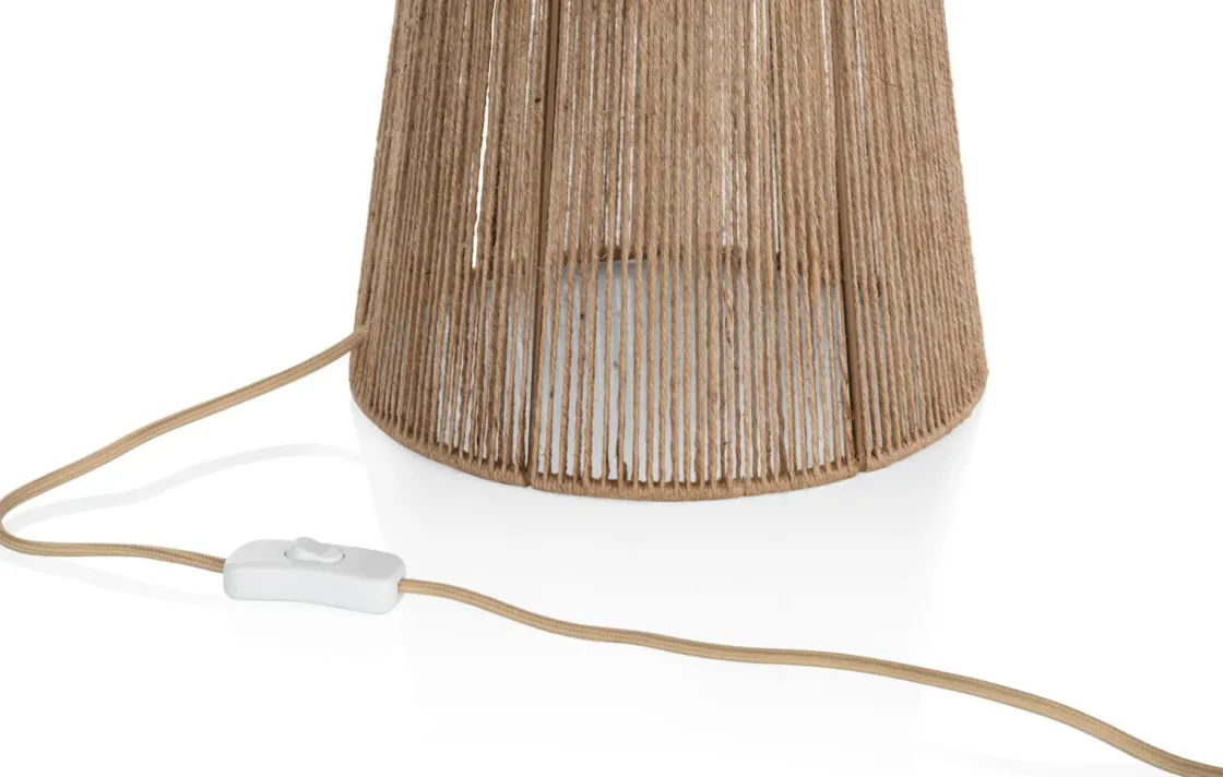 XOOON Tali tafellamp 1*E27 H57cm in de kleur Naturel - COCOmaison^ Tafellampen