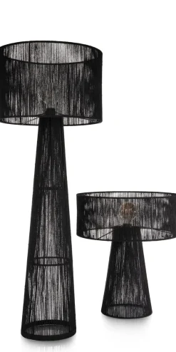 XOOON Tali vloerlamp 1*E27 H120cm in de kleur Zwart - COCOmaison^ Vloerlampen