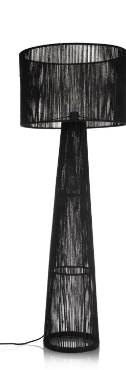 XOOON Tali vloerlamp 1*E27 H120cm in de kleur Zwart - COCOmaison^ Vloerlampen