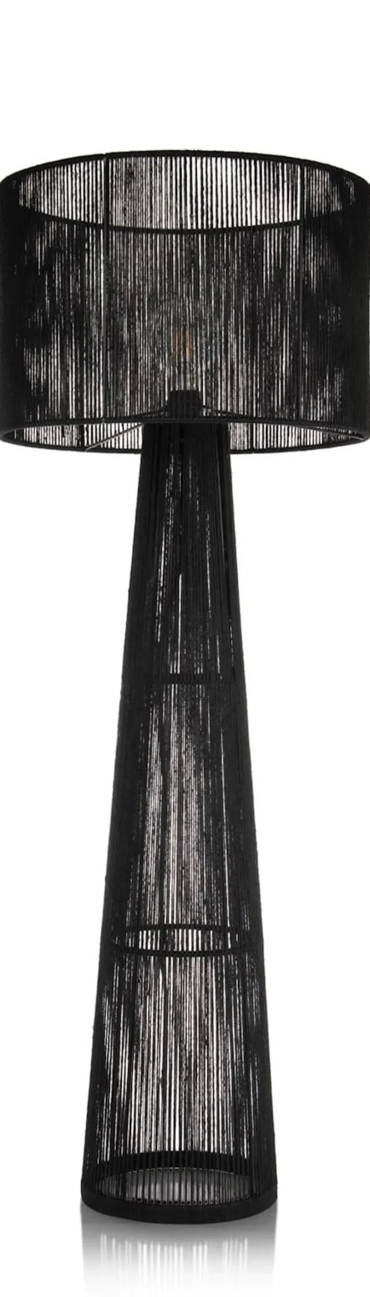 XOOON Tali vloerlamp 1*E27 H120cm in de kleur Zwart - COCOmaison^ Vloerlampen
