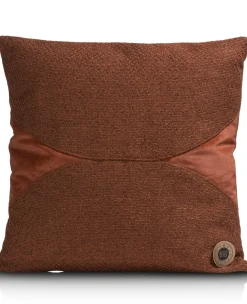 XOOON Timeless Aria kussen 45x45cm in de kleur Koper - COCOmaison^ Woonaccessoires