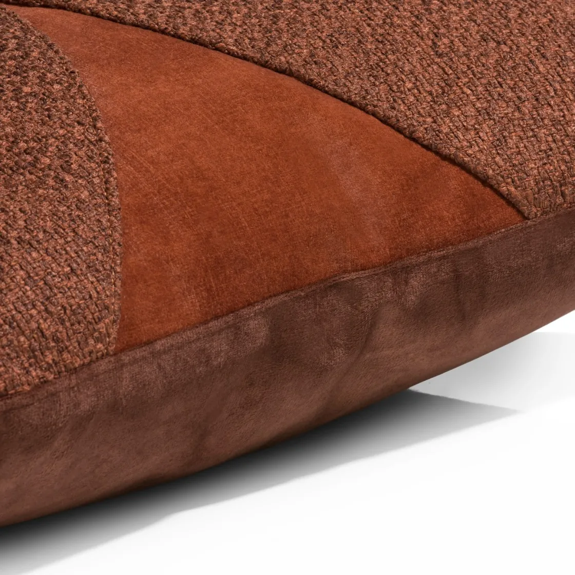 XOOON Timeless Aria kussen 45x45cm in de kleur Koper - COCOmaison^ Woonaccessoires