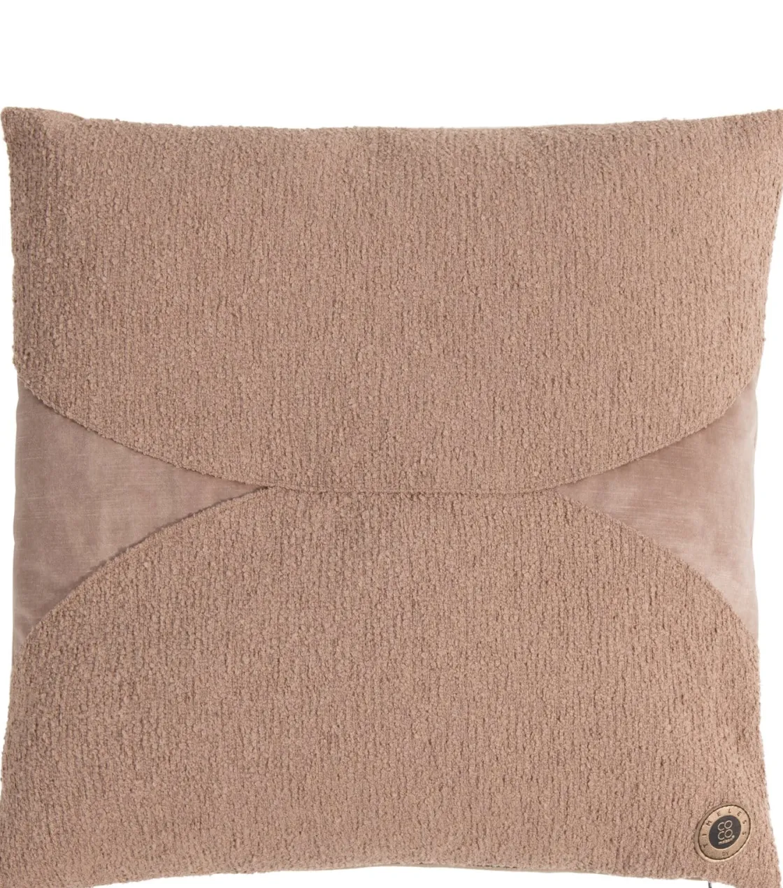 XOOON Timeless Aria kussen 45x45cm in de kleur Camel - COCOmaison^ Woonaccessoires