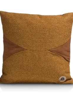 XOOON Timeless Aria kussen 45x45cm in de kleur Geel - COCOmaison^ Woonaccessoires