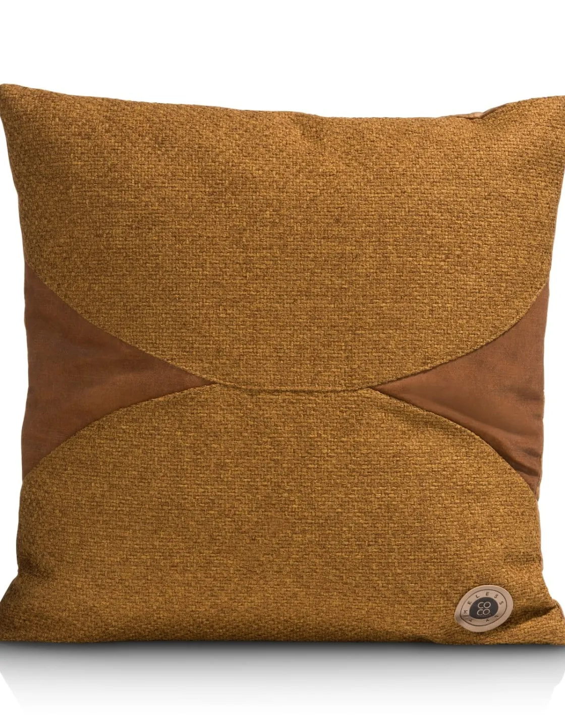 XOOON Timeless Aria kussen 45x45cm in de kleur Geel - COCOmaison^ Woonaccessoires