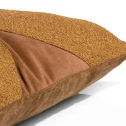 XOOON Timeless Aria kussen 45x45cm in de kleur Geel - COCOmaison^ Woonaccessoires