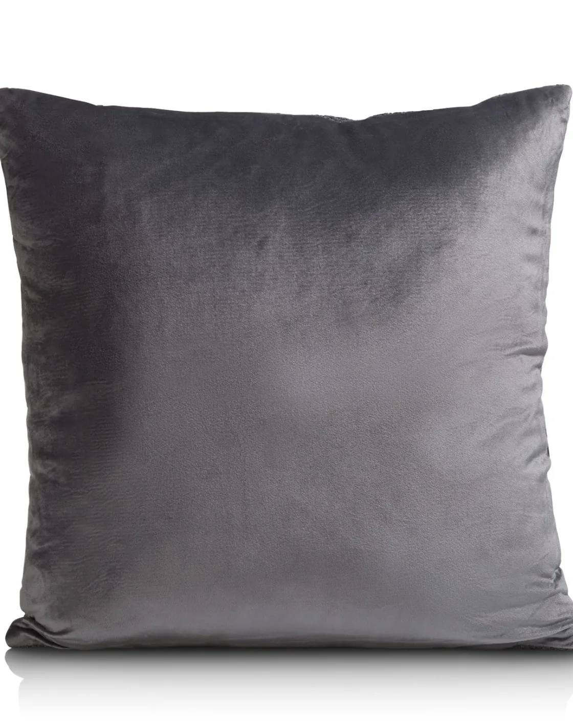 XOOON Timeless Aria kussen 45x45cm in de kleur Antraciet - COCOmaison^ Woonaccessoires