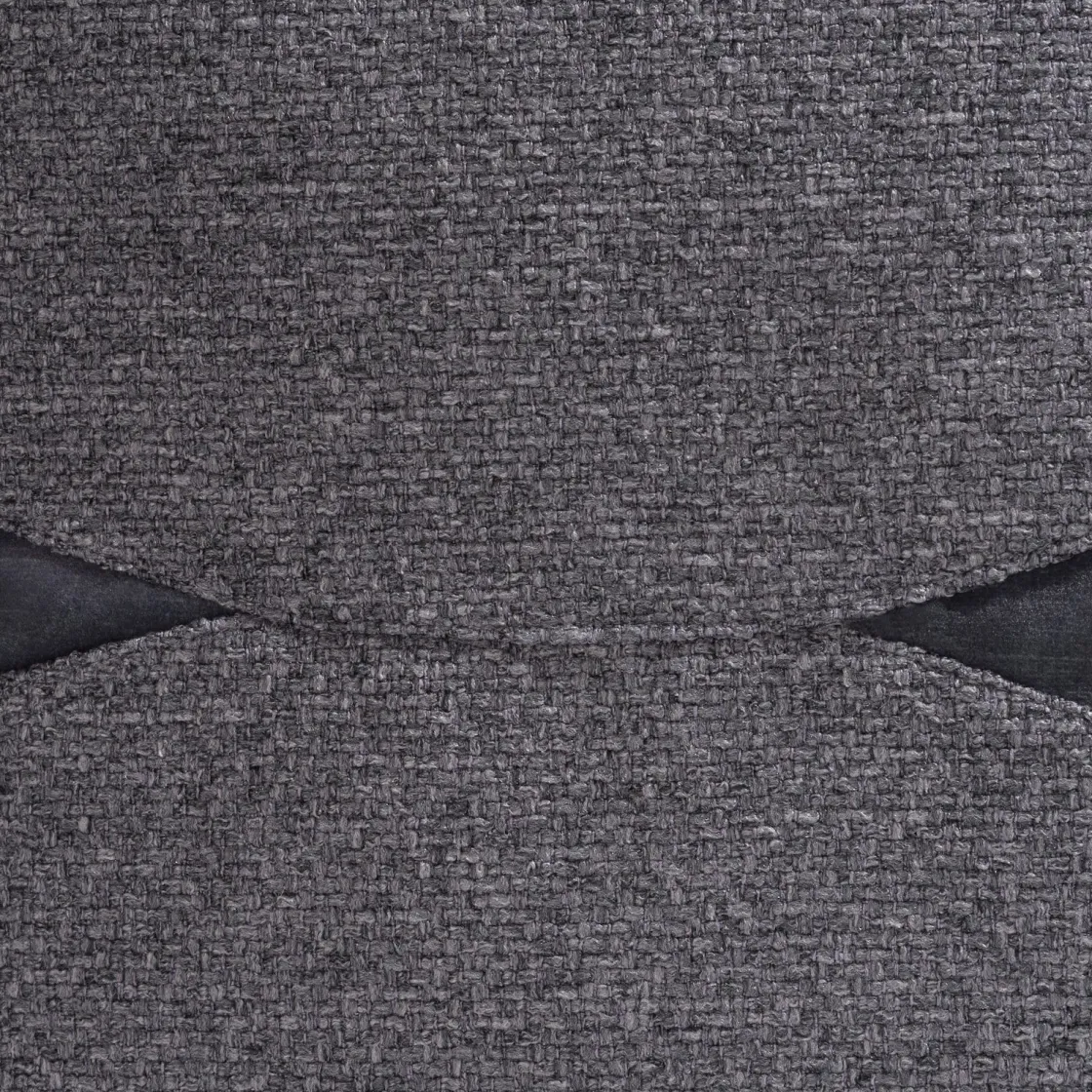 XOOON Timeless Aria kussen 45x45cm in de kleur Antraciet - COCOmaison^ Woonaccessoires