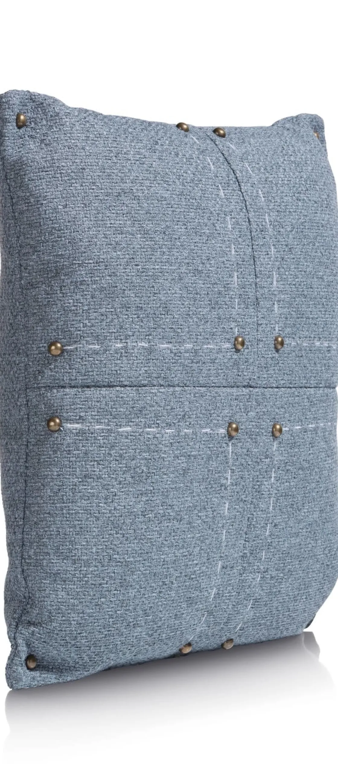XOOON Timeless Avery kussen 50x50cm in de kleur Blauw - COCOmaison^ Woonaccessoires