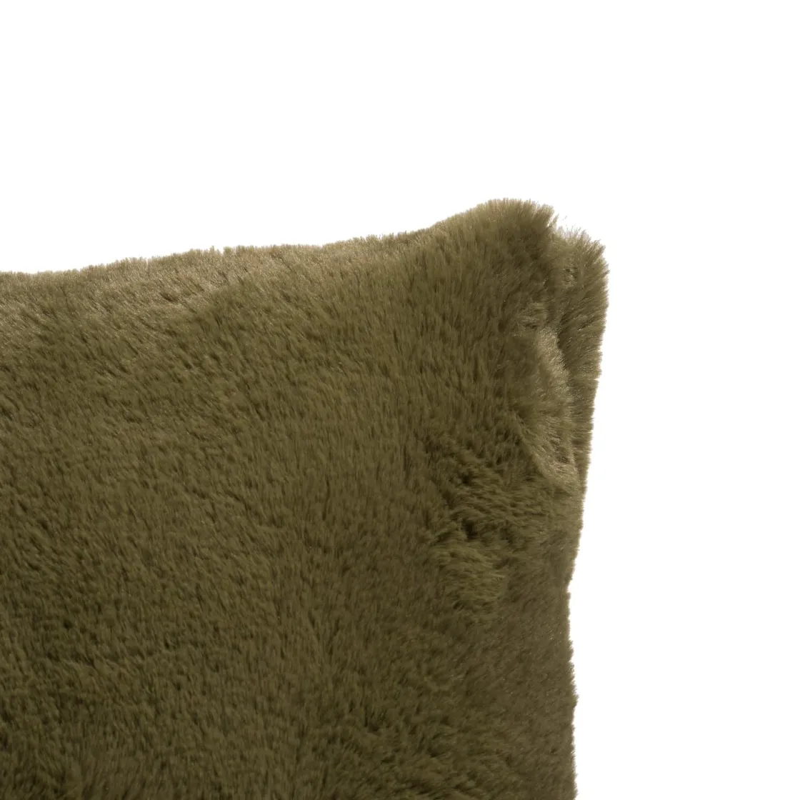 XOOON Timeless Evie kussen 45x45cm in de kleur Olijf - COCOmaison^ Woonaccessoires