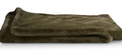 XOOON Timeless Evie plaid 130x160cm in de kleur Olijf - COCOmaison^ Woonaccessoires
