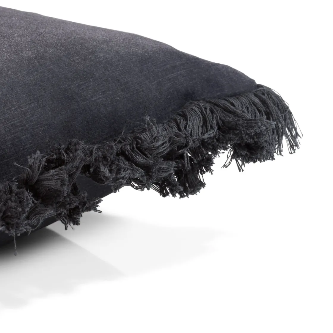 XOOON Timeless Mila kussen 30x50cm in de kleur Antraciet - COCOmaison^ Woonaccessoires