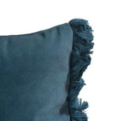 XOOON Timeless Mila kussen 30x50cm in de kleur Blauw - COCOmaison^ Woonaccessoires
