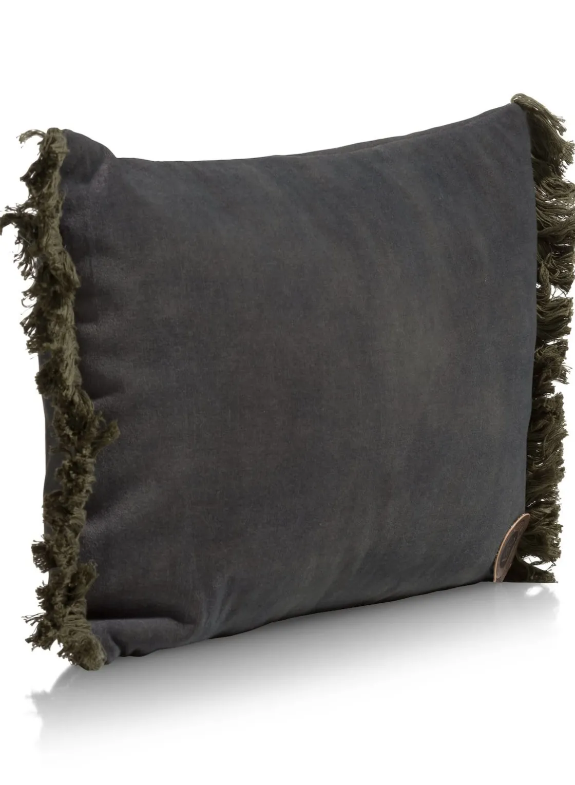XOOON Timeless Mila kussen 30x50cm in de kleur Olijf - COCOmaison^ Woonaccessoires