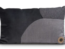 XOOON Timeless Scarlett kussen 30x50cm in de kleur Antraciet^ Woonaccessoires