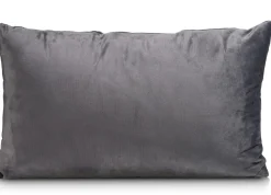 XOOON Timeless Scarlett kussen 30x50cm in de kleur Antraciet^ Woonaccessoires