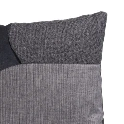 XOOON Timeless Scarlett kussen 30x50cm in de kleur Antraciet^ Woonaccessoires